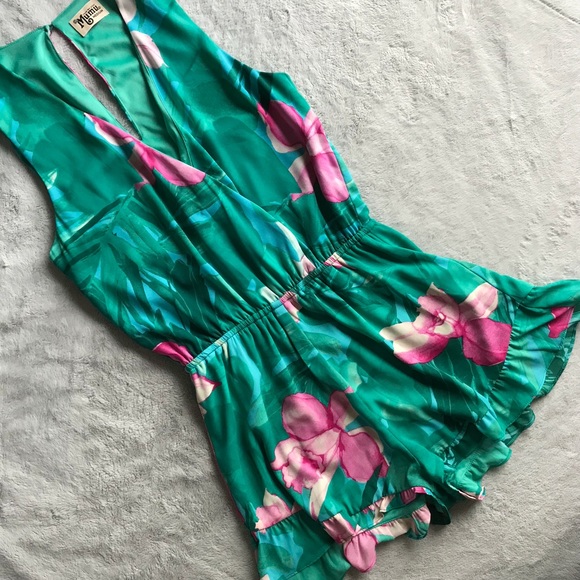Show Me Your MuMu Pants - Show Me Your Mumu Riri Romper Lei Bay Hawaiian